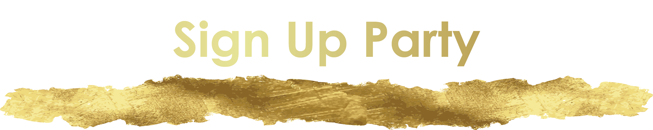 Sign Up Party Icon